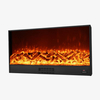 Built-In Electric Fireplace with App-Controlled LED Flames