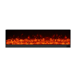 Manufacturer Supply Electric Fireplace Multi Sizes Supported Luxury Modern Indoor Insert Custom Artificial Fire Place