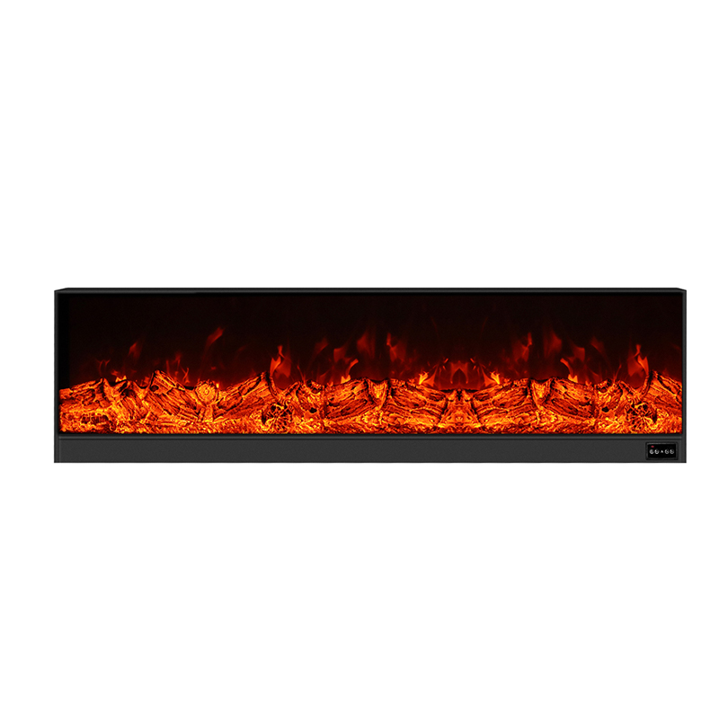 Manufacturer Supply Electric Fireplace Multi Sizes Supported Luxury Modern Indoor Insert Custom Artificial Fire Place