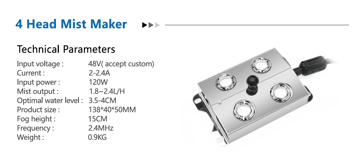 4 Head Mist Maker