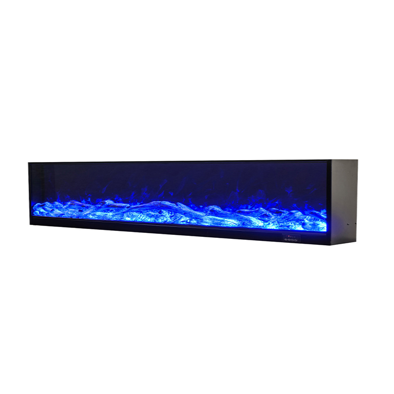 Manufacturer Supply Electric Fireplace Multi Sizes Supported Luxury Modern Indoor Insert Custom Artificial Fire Place