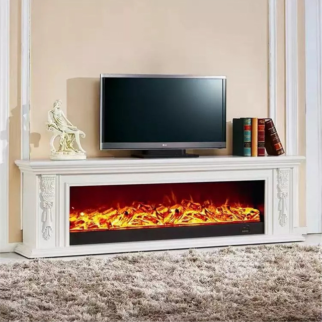Freestanding Electric Vapor Fireplace with Multicolor Flame Options