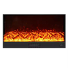 Smart Electric Fireplace with Voice Control and LED Display