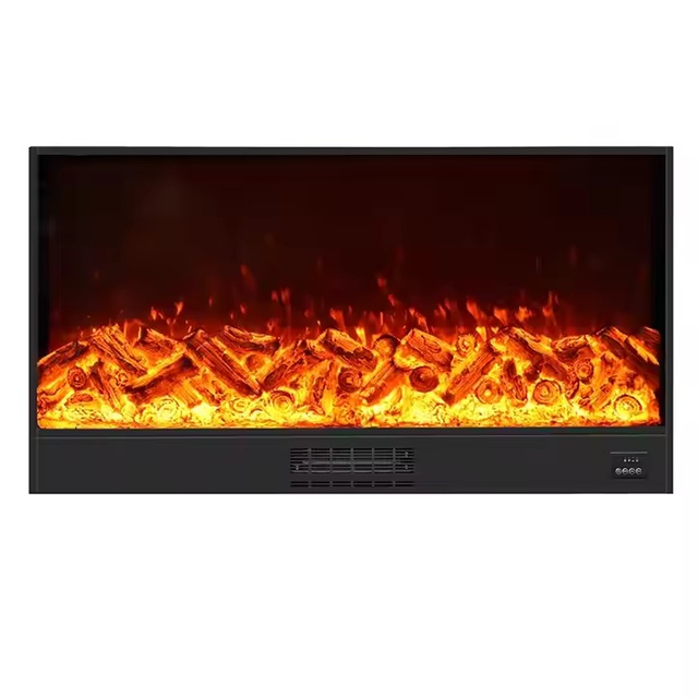  Recessed Electric Fireplace Insert with Remote Control Functionality