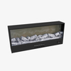 Contemporary Electric Fireplace with Customizable Flame Colors
