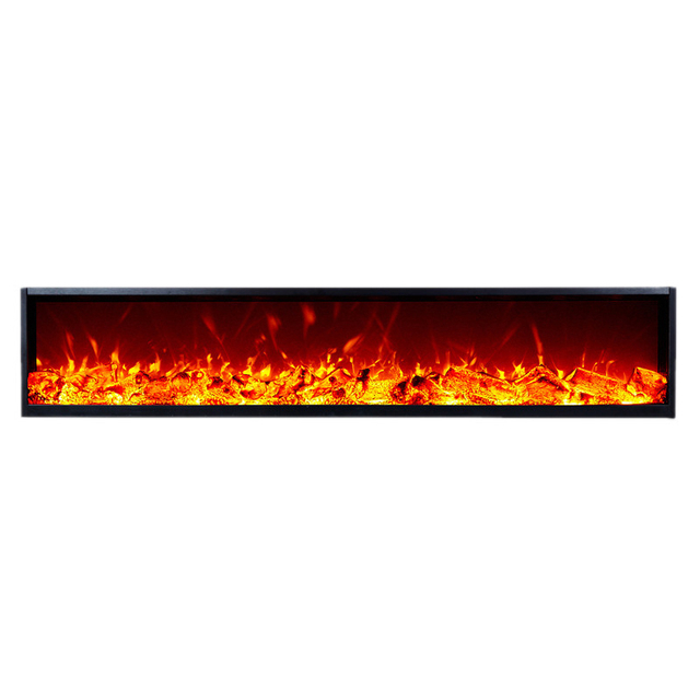 Indoor Electric Fireplace with Multi-Color Flame Technology