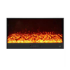 Customizable Electric Fireplace Insert with Touchscreen Controls