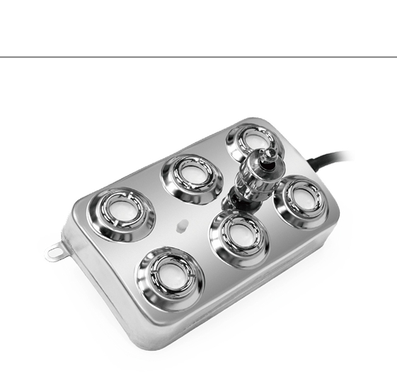 48V 170W Stainless Steel Six-Head Ultrasonic Mist Maker