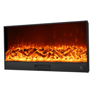 Modern Electric Fireplace Insert with Multi-Color Flame Options