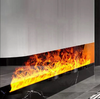 Wall-Mounted 3D Water Mist Fireplace with Adjustable LED Flames