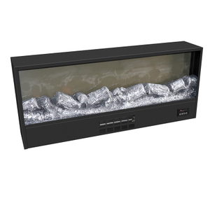 Customizable Electric Fireplace Insert with Touchscreen Controls
